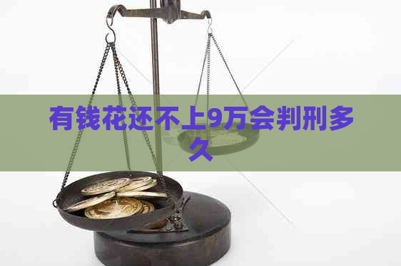 有钱花还不上9万会判刑多久