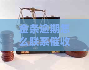 金条逾期怎么联系方案