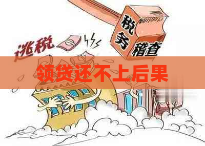 领贷还不上后果