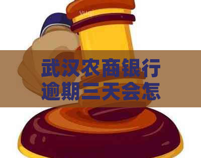 武汉农商银行逾期三天会怎样