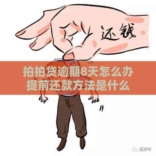 逾期8天怎么办提前还款方法是什么