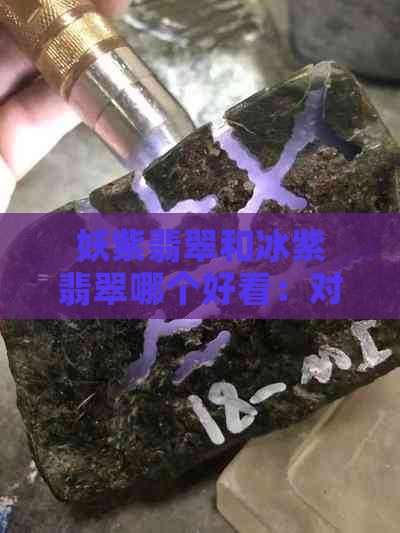 妖紫翡翠和冰紫翡翠哪个好看：对比分析与选择建议