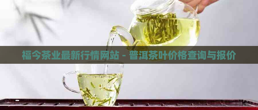 福今茶业最新行情网站 - 普洱茶叶价格查询与报价