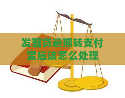 发薪贷逾期转支付宝应该怎么处理