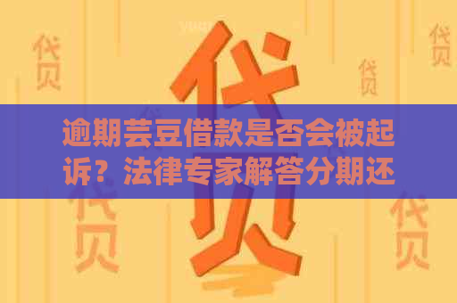 逾期芸豆借款是否会被起诉？法律专家解答分期还款的可能性