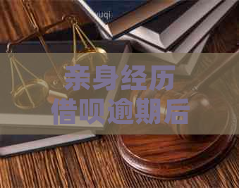 亲身经历借呗逾期后的处理方法及注意事项