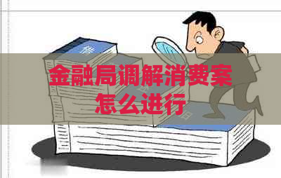 金融局调解消费案怎么进行