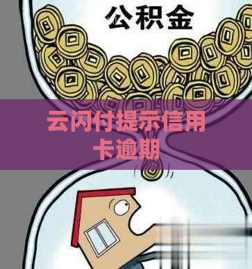 云闪付提示信用卡逾期