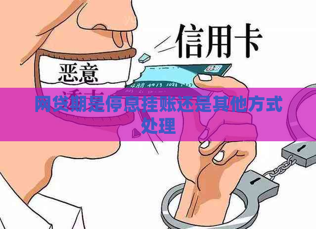 网贷期是停息挂账还是其他方式处理