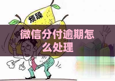 微信分付逾期怎么处理