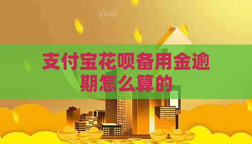 支付宝花呗备用金逾期怎么算的