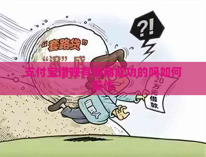 支付宝借呗有协商成功的吗如何操作