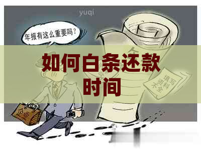 如何白条还款时间