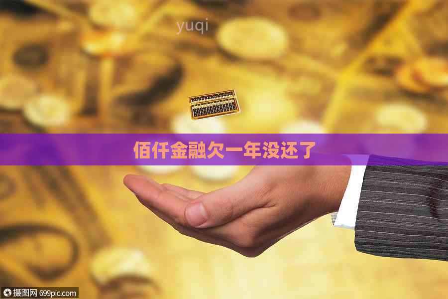 佰仟金融欠一年没还了