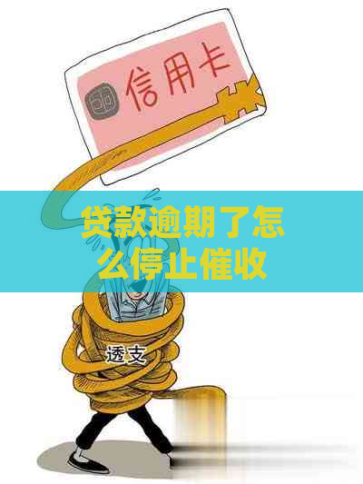 贷款逾期了怎么停止