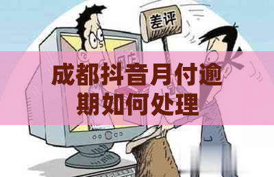 成都抖音月付逾期如何处理