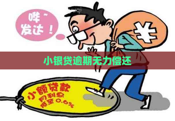 小银贷逾期无力偿还