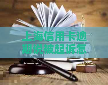 上海信用卡逾期说被起诉怎么办