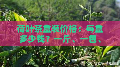 荷叶茶盒装价格：每盒多少钱？一斤、一包、一盒的价格分别是多少钱？