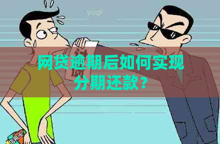 网贷逾期后如何实现分期还款？