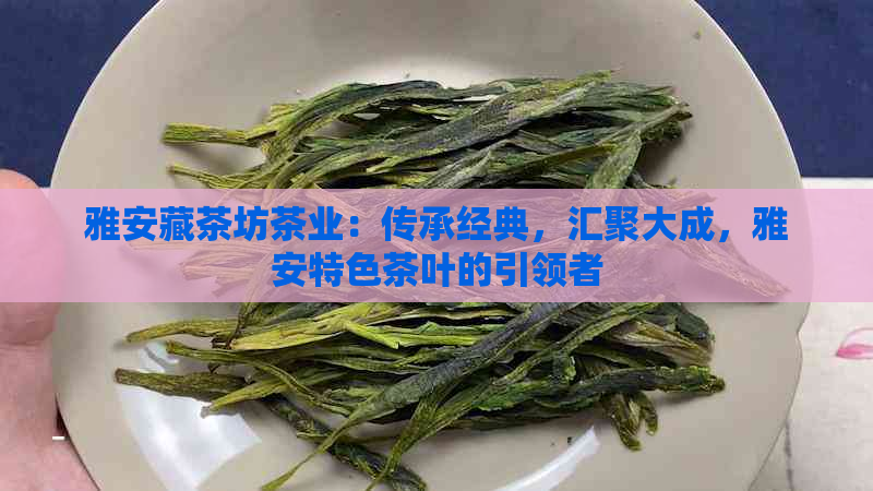 雅安藏茶坊茶业：传承经典，汇聚大成，雅安特色茶叶的引领者