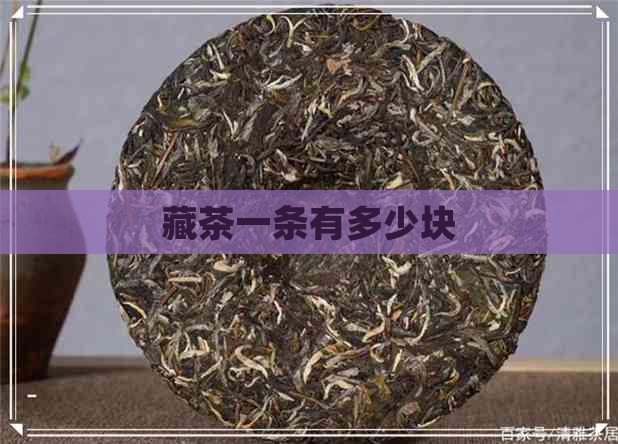 藏茶一条有多少块