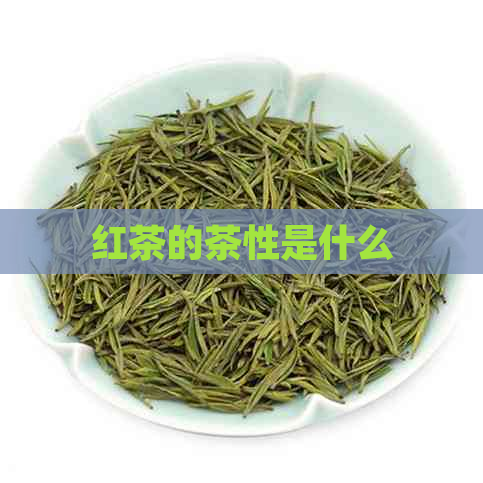 红茶的茶性是什么