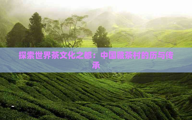 探索世界茶文化之都：中国藏茶村的历与传承