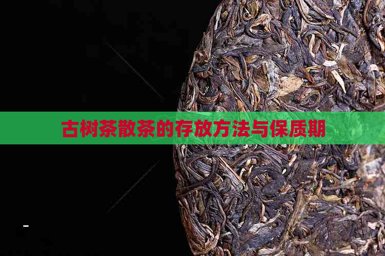 古树茶散茶的存放方法与保质期