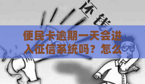 便民卡逾期一天会进入系统吗？怎么办？