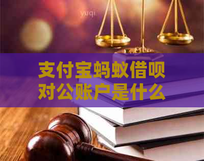 支付宝蚂蚁借呗对公账户是什么：详解企业使用及注意事项