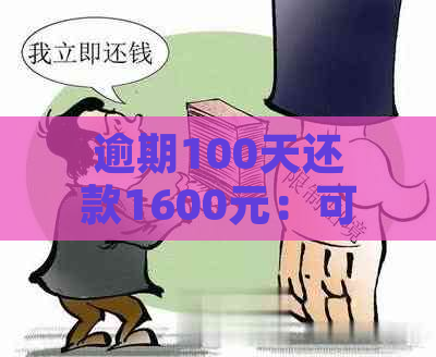 逾期100天还款1600元：可能的后果与解决方案