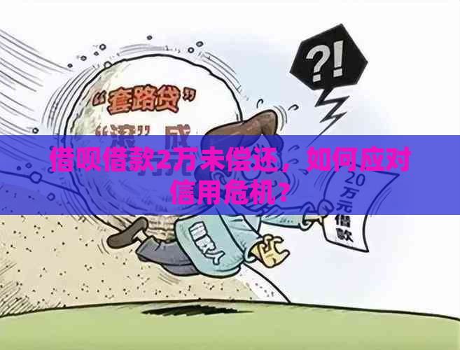 借呗借款2万未偿还，如何应对信用危机？