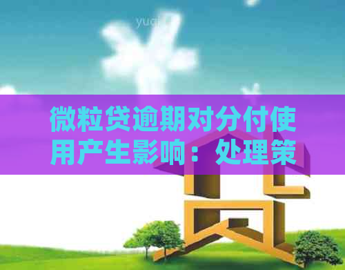 微粒贷逾期对分付使用产生影响：处理策略与建议