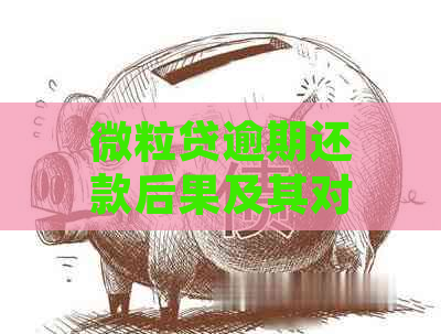 微粒贷逾期还款后果及其对分付功能的潜在影响：安全性和解决方案全面解析