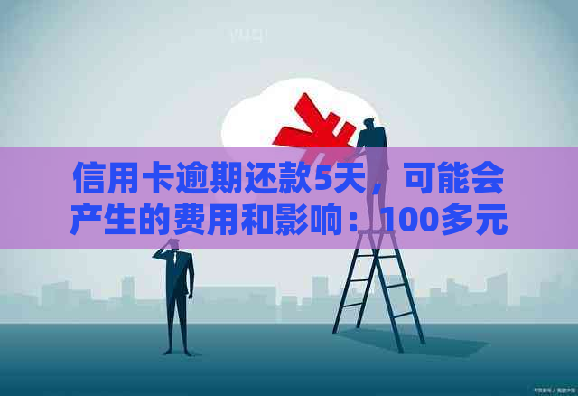 信用卡逾期还款5天，可能会产生的费用和影响：100多元如何妥善处理？