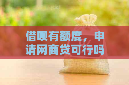 借呗有额度，申请网商贷可行吗？安全吗？