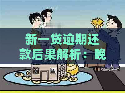 新一贷逾期还款后果解析：晚一天还款会产生什么影响？