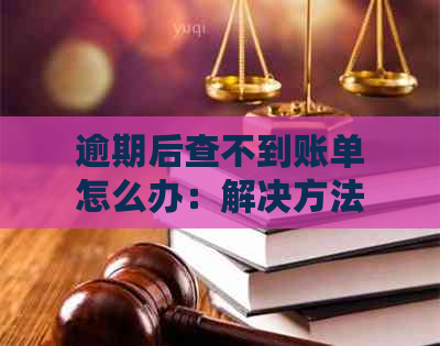 逾期后查不到账单怎么办：解决方法及处理流程