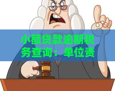 小额贷款逾期税务查询：单位责任及相关法规解析