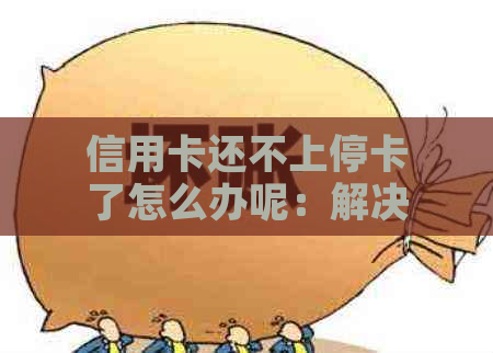 信用卡还不上停卡了怎么办呢：解决方法及后续影响