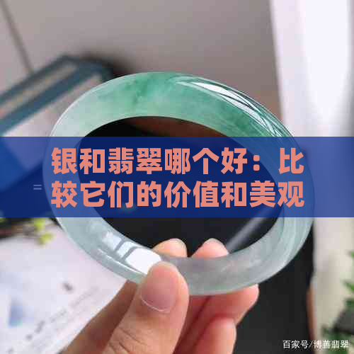 银和翡翠哪个好：比较它们的价值和美观度