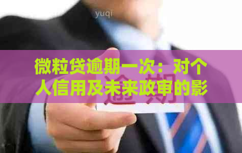 微粒贷逾期一次：对个人信用及未来政审的影响探究