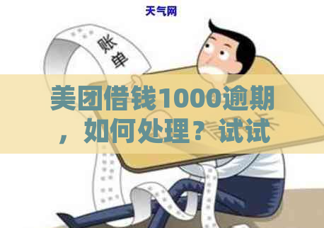 美团借钱1000逾期，如何处理？试试这个方法！