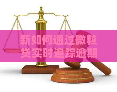 新如何通过微粒贷实时追踪逾期款，避免罚息和信用受损？