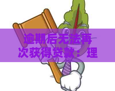 逾期后无法再次获得贷款：理解借款规则的重要性