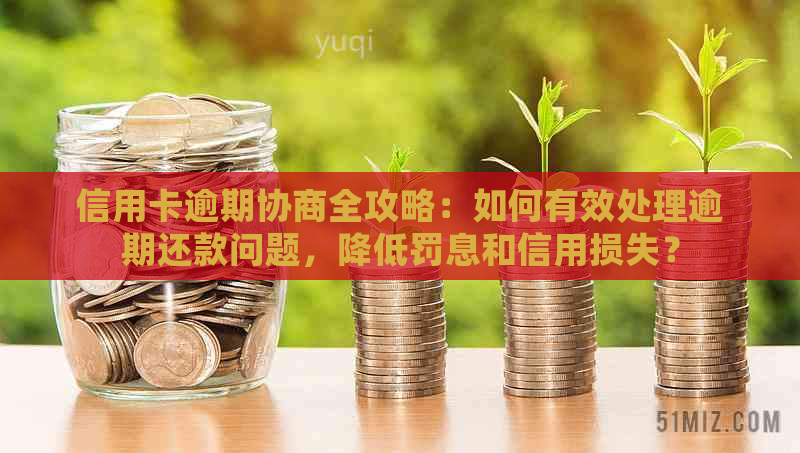 信用卡逾期协商全攻略：如何有效处理逾期还款问题，降低罚息和信用损失？