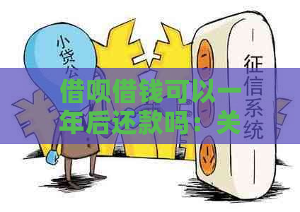 借呗借钱可以一年后还款吗：关于借款期限及还款方式的探讨