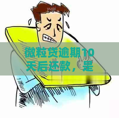 微粒贷逾期10天后还款，是否能再次借款以及还款后能否继续使用？