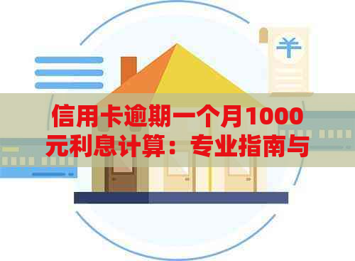 信用卡逾期一个月1000元利息计算：专业指南与实际案例分析